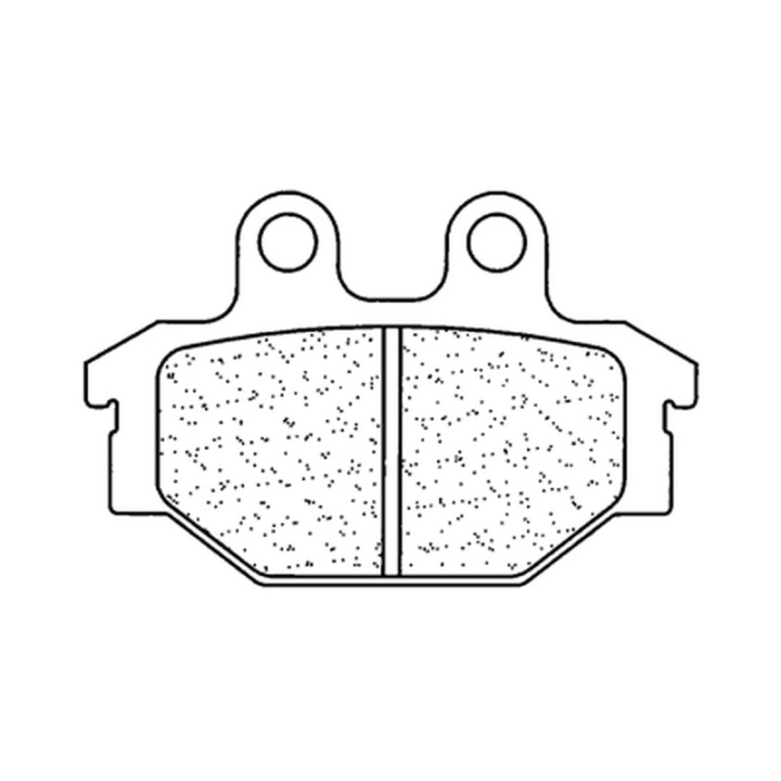 Plaquettes de frein CL BRAKES Quad métal fritté - 1147ATV1