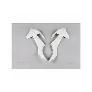 Ouïes de radiateur UFO blanc KTM sx65 | Oxmoto