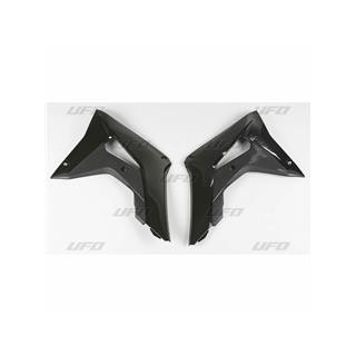 Ouïes de radiateur UFO noir Honda crf450r | Oxmoto
