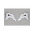 Ouïes de radiateur UFO blanc Honda crf450rx | Oxmoto