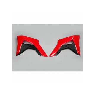 Ouïes de radiateur UFO couleur origine 2017 rouge/noir Honda CRF450RX
