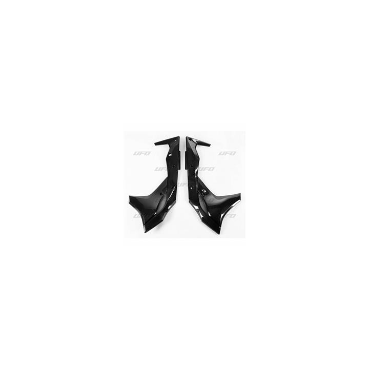 Ouïes de radiateur UFO noir Kawasaki kx250f 1087229003