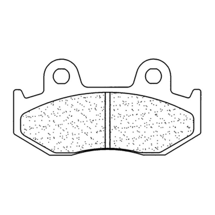 Plaquettes de frein CL BRAKES Quad métal fritté - 1164ATV1