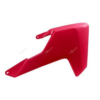 Ouïes de radiateur Racetech rouge Husqvarna | Oxmoto