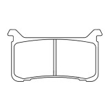 Plaquettes de frein CL BRAKES street métal fritté - 1252XBK5