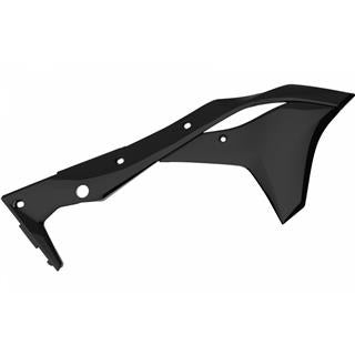 Ouïes de radiateur Polisport noir Kawasaki KX250F | Oxmoto