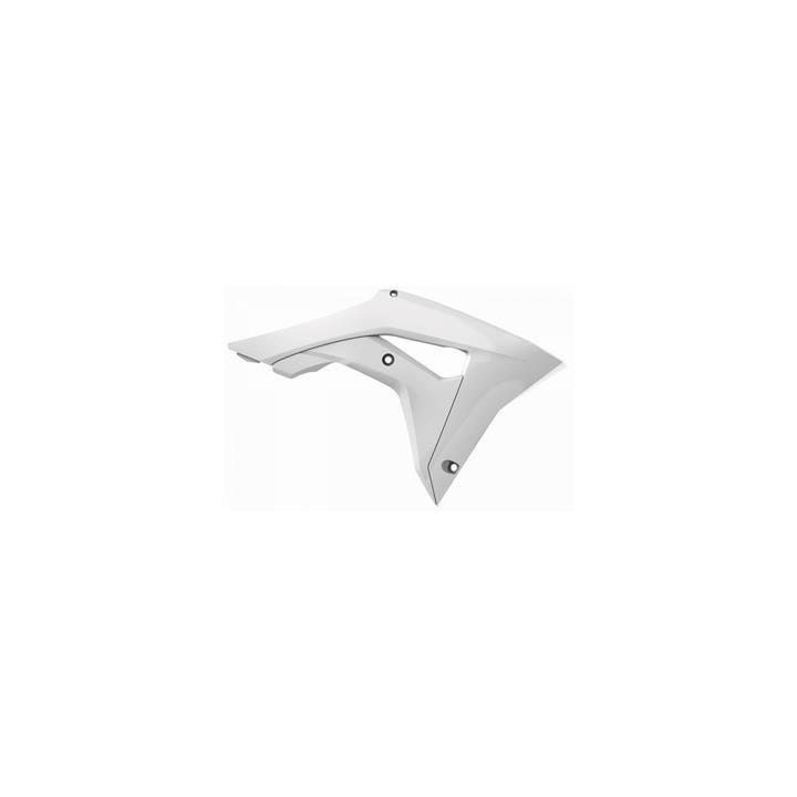 Ouïes de radiateur Polisport blanc Honda crf450r/rx | Oxmoto