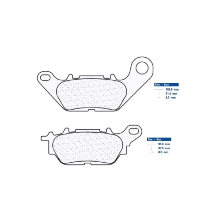 Plaquettes de frein CL BRAKES Maxi Scooter métal fritté - 3099MSC