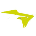 Ouïes inférieures de radiateur Racetech jaune fluo Yamaha