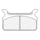 Plaquettes de frein CL BRAKES Route métal fritté - 2342RX3