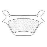 Plaquettes de frein CL BRAKES Route métal fritté - 2370RX3