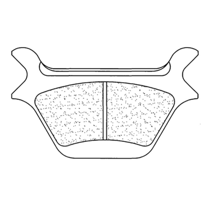 Plaquettes de frein CL BRAKES Route métal fritté - 2370RX3