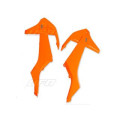 Ouïes de radiateur UFO orange fluo KTM sx/sx-f 1087388004