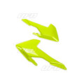 Ouïes de radiateur UFO jaune fluo Husqvarna tc-fc | Oxmoto