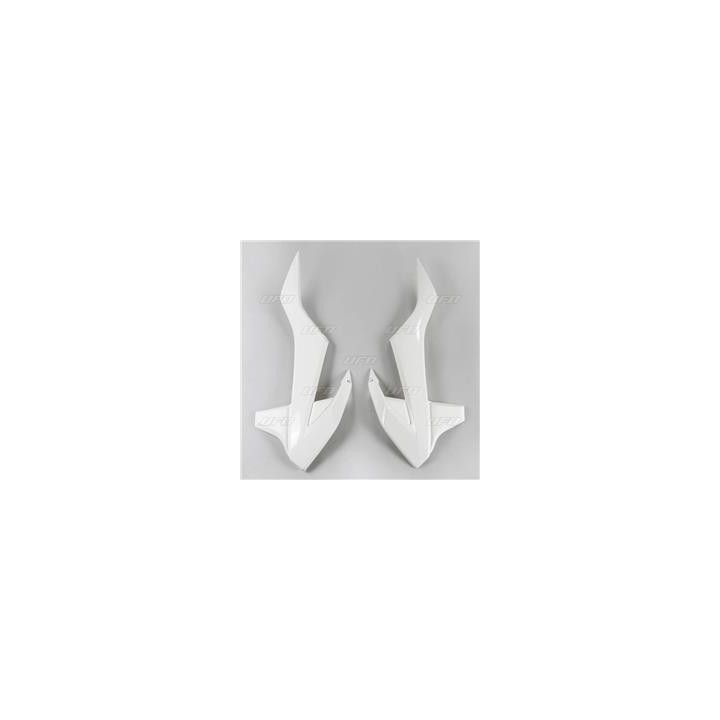 Ouïes de radiateur UFO blanc KTM sx85 1087409002 | Oxmoto