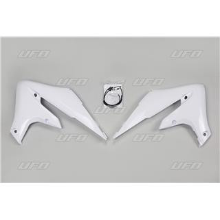 Ouïes de radiateur UFO blanc Yamaha yz450f | Oxmoto