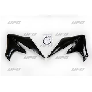 Ouïes de radiateur UFO noir Yamaha YZF450F | Oxmoto