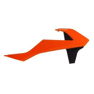 Ouïes de radiateur Racetech orange/noir KTM SX85 | Oxmoto