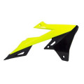 Ouïes de radiateur Racetech jaune fluo/noir Suzuki rm-z450