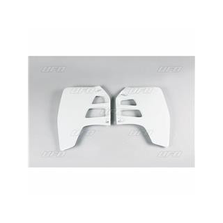 Ouïes de radiateur UFO blanc Suzuki RM125/250 | Oxmoto
