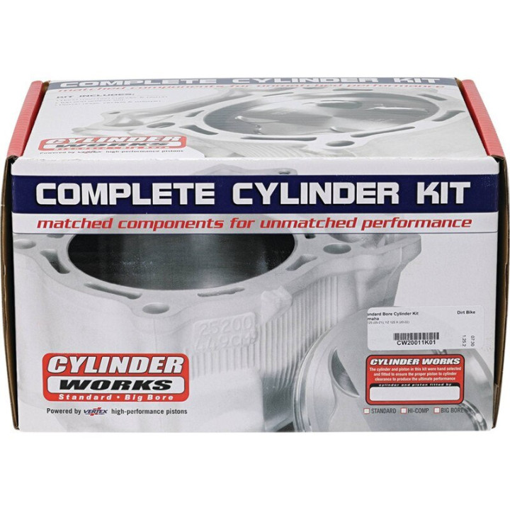 Kit cylindre CYLINDER WORKS standard - Ø 54mm CW20011K01
