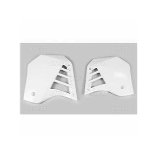 Ouïes de radiateur UFO blanc Yamaha YZ125 | Oxmoto
