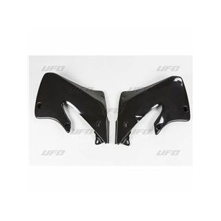 Ouïes de radiateur UFO noir Honda cr125r/250r | Oxmoto