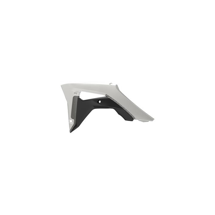 Ouïes de radiateur Polisport transparent Honda CRF450R