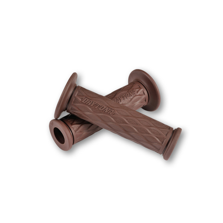DAYTONA Handlebar grips GGD-NAMI, brown | Oxmoto