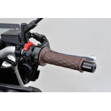 DAYTONA Handlebar grips GGD-NAMI, brown | Oxmoto