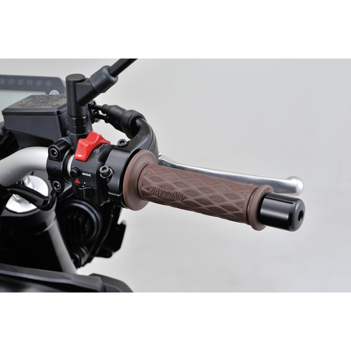 DAYTONA Handlebar grips GGD-NAMI, brown | Oxmoto