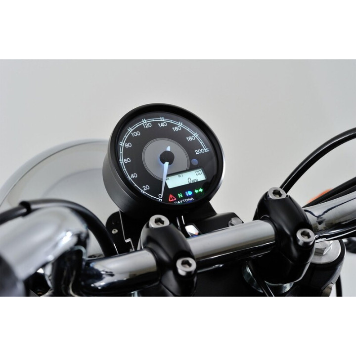 Compteur de vitesse DAYTONA Velona 80 - 200 km/h | Oxmoto