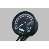 Compteur de vitesse DAYTONA Velona-W analogique | Oxmoto