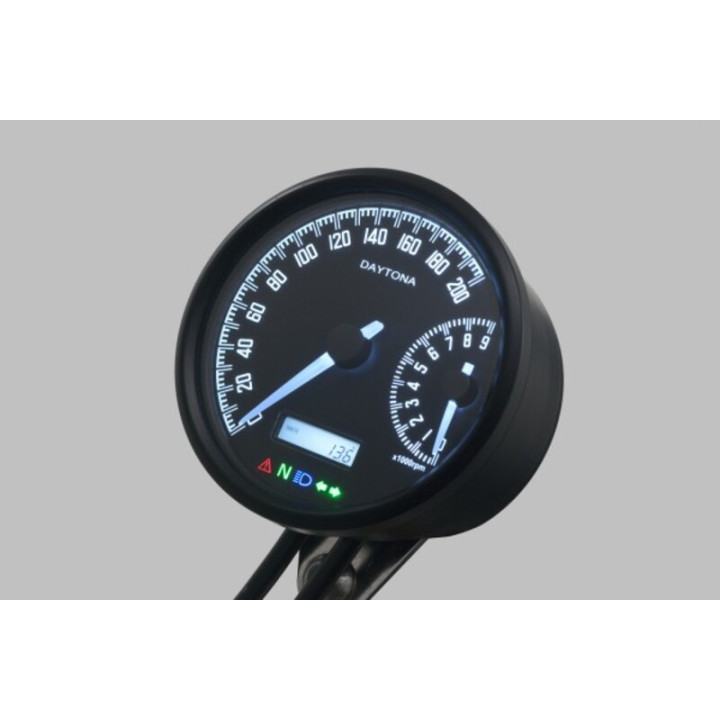 Compteur de vitesse DAYTONA Velona-W analogique | Oxmoto