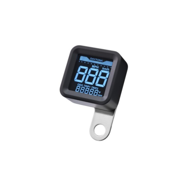 Compteur digital DAYTONA Cube LCD | Oxmoto