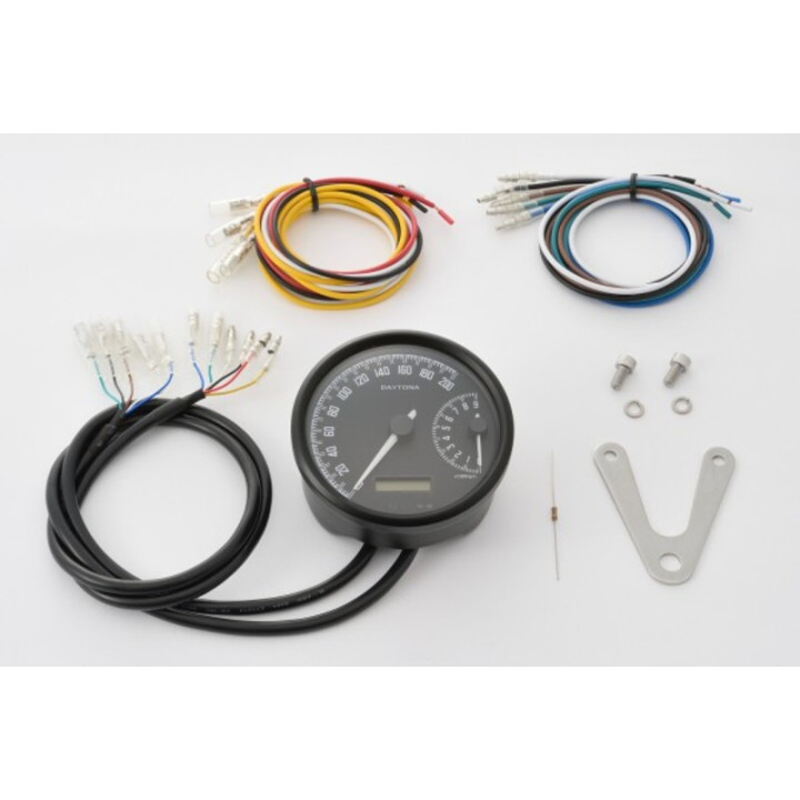 Compteur de vitesse DAYTONA Velona-W analogique | Oxmoto