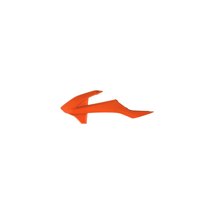 Ouïes de radiateur Polisport couleur origine (2018) orange KTM SX85