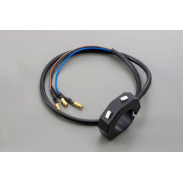 Commodo DAYTONA CNC 2 boutons pour Velona - noir | Oxmoto
