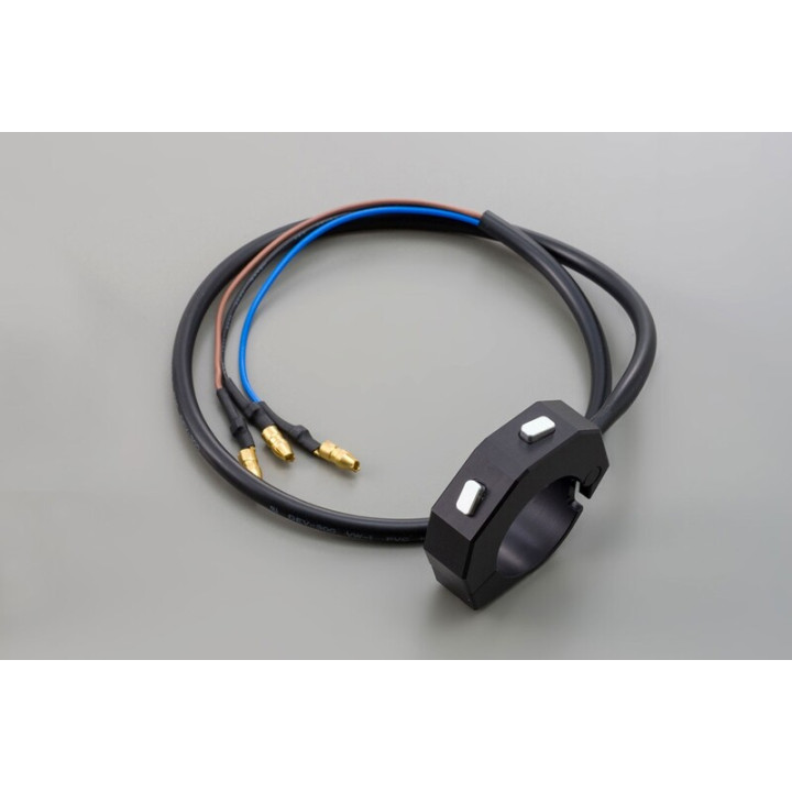 Commodo DAYTONA CNC 2 boutons pour Velona - noir | Oxmoto