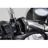 Commodo DAYTONA CNC 2 boutons pour Velona - noir | Oxmoto