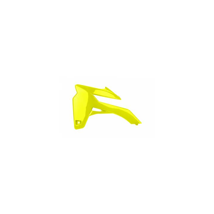 Ouïes de radiateur Polisport jaune fluo sherco se-r/sef-r