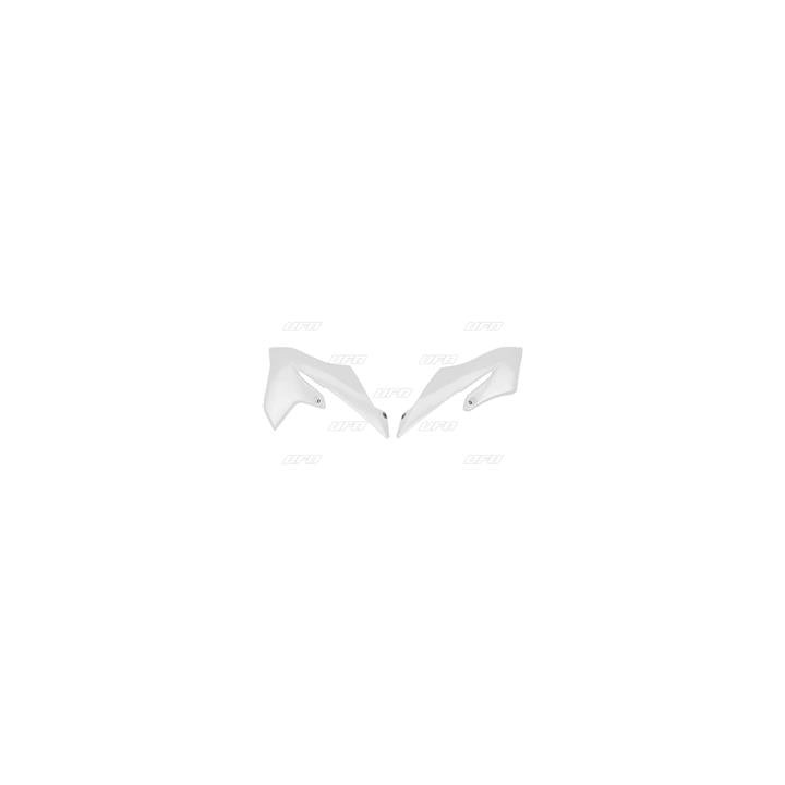 Ouïes de radiateur UFO blanc Yamaha yz65 | Oxmoto