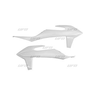 Ouïes de radiateur UFO blanc KTM sx/sx-f | Oxmoto