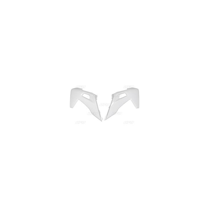 Ouïes de radiateur UFO blanc Husqvarna FC/TC | Oxmoto