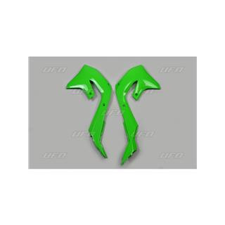 Ouïes de radiateur UFO vert Kawasaki KX450 | Oxmoto
