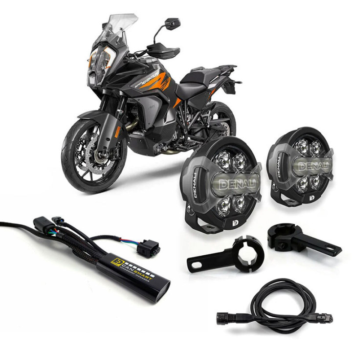 Kit d'éclairages Denali D7 Pro CANsmart™ 3071648 | Oxmoto