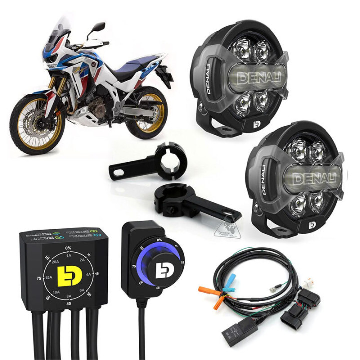 Kit d'éclairages Denali D7 Pro DialDim™ 3073191 | Oxmoto