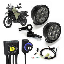 Kit d'éclairages Denali D7 DialDim™ 3073186 | Oxmoto
