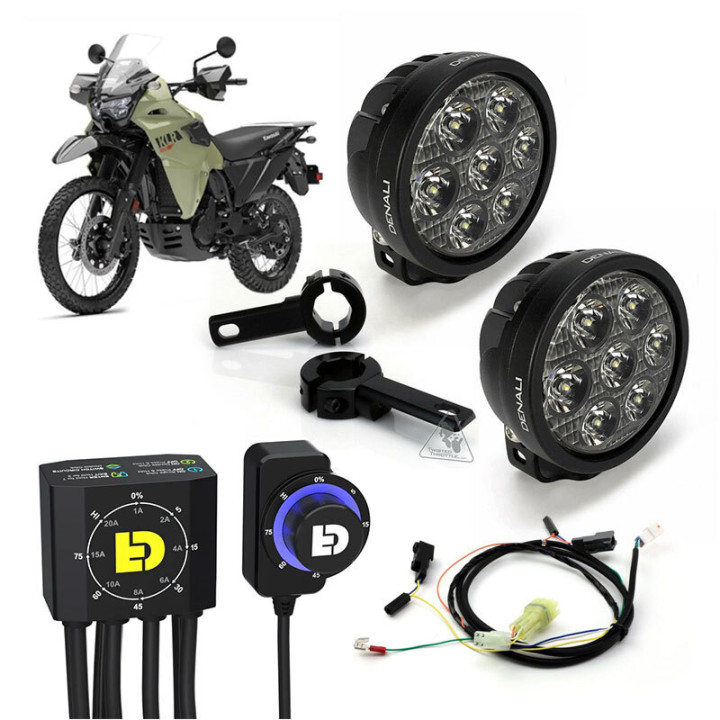 Kit d'éclairages Denali D7 DialDim™ 3073186 | Oxmoto