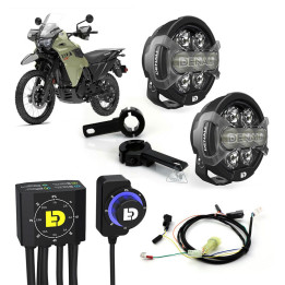 Kit d'éclairages Denali D7 Pro DialDim™ 3073185 | Oxmoto